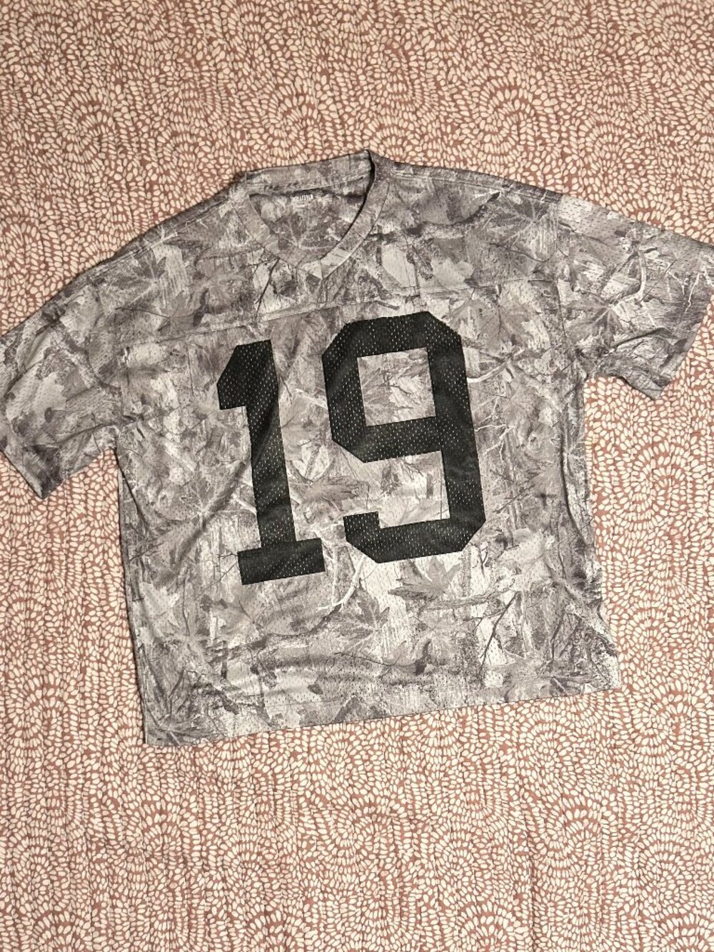 Hollister Camouflage Baggy Fit Jersey Size Large